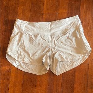 Lululemon Athletica Women's White Athletic Shorts
